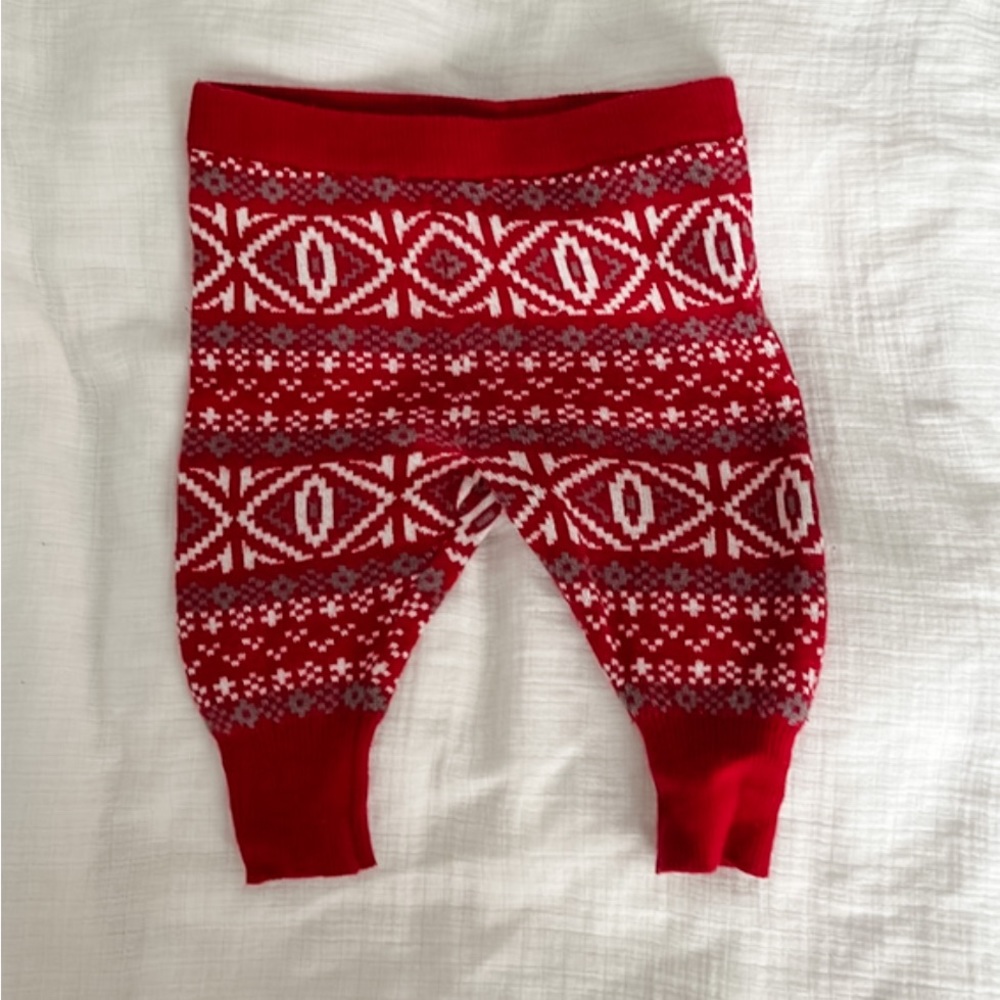 4/$20 Christmas Fair Isle Pants | Joe Fresh | 3-6 months